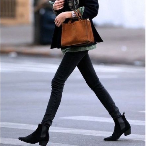 Madewell Chelsea Leather Ankle Boots, size 7 - Picture 7 of 14